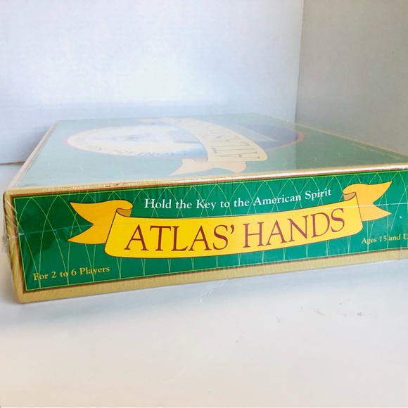 Vintage Atlas’ Hands Board Game, New, Sealed (Shrink wrap - perfect as possible) - Picture 12 of 14